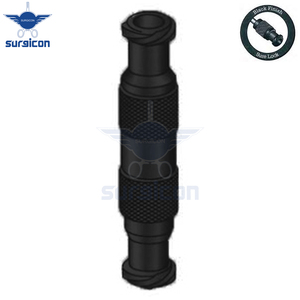 Adaptador Quirúrgico Manual de Acero Inoxidable al por Mayor con Sistema Sure Lock, Acabado Negro, 7.5 cm / 3 pulgadas - Product Image 3