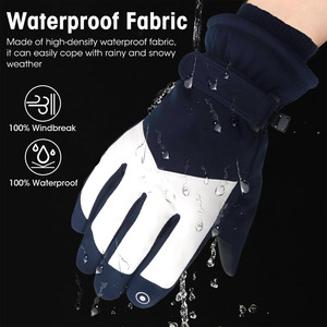 Guantes de Esquí de Alta Calidad en Oferta, Guantes Térmicos para Hombre, Resistentes al Viento, con Pantalla Táctil, para Deportes de Nieve al Aire Libre - Product Image 3