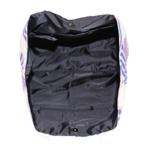 Sac fourre-tout au design tendance, fermeture à bouton aimanté, doublure en polyester avec poche intérieure ouverte et zippée, sac de plage en toile lavée 10 OZ - Product Image 6