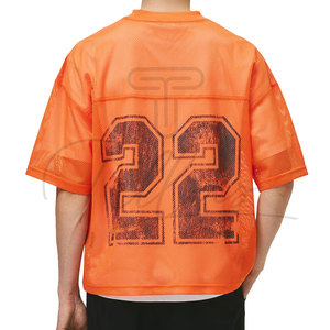 Camiseta Oversize Ligera de Secado Rápido, Transpirable, de Corte Cuadrado, con Estampado Personalizado - Product Image 3
