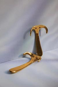 Crochets muraux doubles en métal antirouille pour suspendre manteaux, chapeaux et serviettes, pour usage hôtelier - Product Image 4