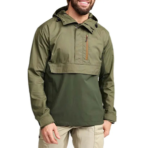 Veste Anorak de Performance pour Activités de Plein Air de Haute Qualité, Faible MOQ, Imperméable, à Capuche, Respirante, pour la Course et la Chasse - Product Image 1