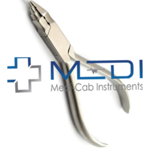 Alicate de Ortodoncia de Tres Puntas para Doblar Alambres Dentales de Acero Inoxidable, Certificado CE, Agarre Ergonómico, Resistente al Óxido, Autoclavable, 5 Mandíbulas - Product Image 3