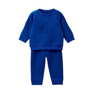Ensemble de survêtement décontracté pour garçons, grande taille, imprimé bicolore, en polaire, avec sweat à capuche zippé et pantalon de jogging pour l'hiver - Product Image 1