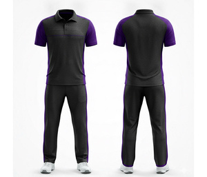 Wholesale Full Sublimation <b>Cricket</b> Team Wear | Men Women Youth <b>Cricket</b> Wears Polo Shirt and Trouser Full Team - Product Image 3