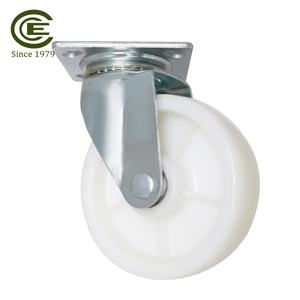 6 Inches <b>Swivel</b> Wheels Trolley Plastic Nylon Caster Heavy Duty Wheel - Product Image 3