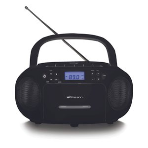 Radio portable AM/FM avec lecteur CD/cassette intégré - Product Image 1