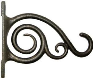 Soporte de Pared de Hierro Estilo Vintage, Gancho Resistente para Colgar Plantas, Faroles y Decoración - Product Image 4