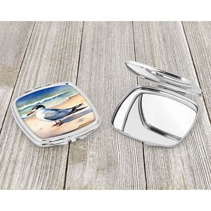 Miroir de maquillage de voyage compact Tern Design de poche pliable avec cadeau élégant de décor de repos pour femmes et filles - Product Image 3