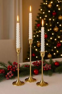 Modern Stainless Steel Candle <b>Holder</b> Set Geometric <b>Tealight</b> <b>Holders</b> Luxury Home Decor Metal Candle Stand Wedding Table - Product Image 6