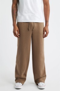 Custom <b>mens</b> flared sweatpants wide leg loose fit drawstring waist casual streetwear <b>trousers</b> style athletic <b>lounge</b> pants - Product Image 5