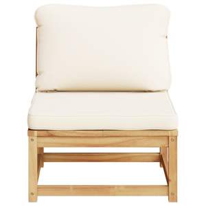 โซฟาไม้กระถินณรงค์สีครีมไวท์สำหรับสวน - Product Image 4