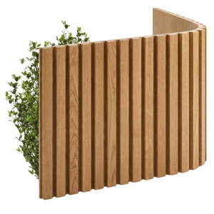 Panneaux en bois à lattes décoratifs pour un design élégant des murs intérieurs de la maison, panneaux en bois à lattes - Product Image 1