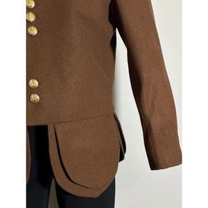 Veste doublette style Garde écossaise marron 100% laine, Tunique pour hommes de fanfare, Tenue des Highlands - Product Image 2