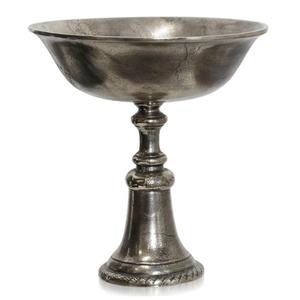 Artículos para Eventos, Frutero con Pedestal, Centro de Mesa, Tazón Plateado de Lujo con Acabado Espejo, Tazones para Servir Nueces y Dulces - Product Image 6