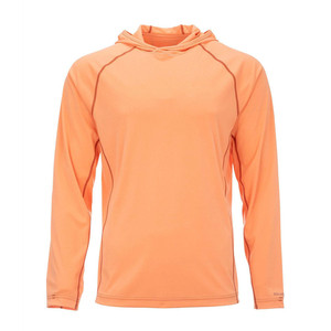 Chemise de protection anti-UV à manches longues et à capuche pour homme, bleu clair, respirante, coupe ajustée, en polyester, pour adultes, toutes saisons - Product Image 2