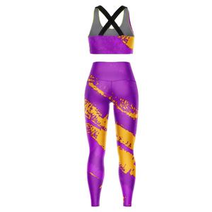 Ropa Deportiva al por Mayor, Sublimación, Ropa de Yoga, Conjunto de Sujetador Deportivo y Leggings para Mujer - Product Image 6