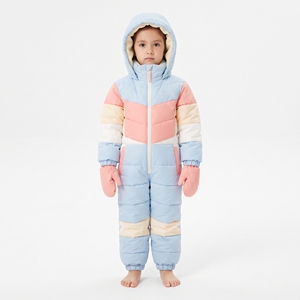 Traje de Nieve de una Pieza para Niños y Niñas, Cálido y Transpirable, de Poliéster, para Esquí, Deportes de Invierno al Aire Libre - Product Image 1