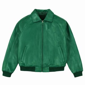 Customized Washable Short Men Pu Leather <b>Jackets</b> Men's Stand Collar Slim Leather <b>Jackets</b> - Product Image 1