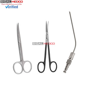 Kit de chirurgie plastique de base en acier inoxydable allemand, instruments chirurgicaux manuels pour interventions endoscopiques mammaires et rhinoplastiques - Product Image 5