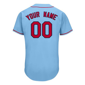 Service OEM, maillot de baseball personnalisé, polyester de haute qualité, vêtements de sport pour hommes, maillots de baseball à boutons pour adultes - Product Image 6