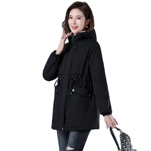 Women's Casual Winter Cotton Puffer <b>Jacket</b> Long Snow Drift Outwear <b>with</b> Plush Hood and Wool <b>Lining</b> Breathable Printed Technics - Product Image 1