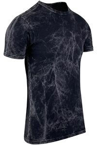 Camiseta de Manga Corta para Hombre, Cuello Redondo, Tejido de Punto, 100% Algodón, Corte Regular Informal, Diseño de Patrón Sólido - Product Image 3