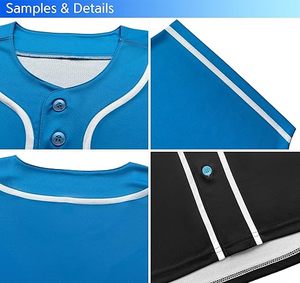 Uniforme de Béisbol de Manga Corta de Fabricación Profesional, Ropa Deportiva para Equipos, Uniforme de Béisbol Cómodo de Corte Regular - Product Image 4