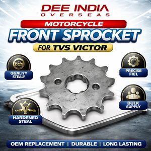 Piñón Delantero de Motocicleta para TVS Victor |   Piñón de Cadena de Transmisión del Motor, Repuesto OEM - Product Image 3