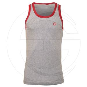 Custom Logo Solid Active Wear Men's <b>Tank</b> <b>Top</b> O-Neck Casual Printed Polyester/Cotton Anti-shrink Vest - Product Image 1