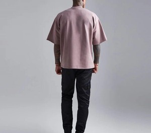 เสื้อยืดคอกลมแขนสั้นผู้ชาย VIENNA INDUSTRY รุ่นใหม่ปี 2026 พิมพ์โลโก้ตามสั่ง สไตล์ลำลอง HIGH STREET ทรงปกติ ผ้าฝ้าย 100% - Product Image 2