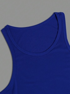 <b>Men</b> Tank Top Sleeveless Color Block Sports Shirt <b>Gym</b> Workout Fitness Sportswear Breathable Summer Athletic <b>Vest</b> - Product Image 4