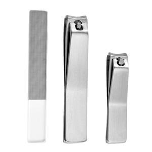 Coupe-ongles professionnel en acier inoxydable durable pour ongles de pieds et de mains, lame tranchante, logo personnalisé - Emballage en gros - Product Image 1