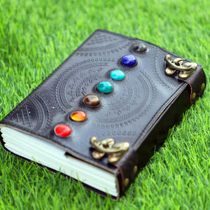 Journal d'écriture en cuir véritable de qualité supérieure, meilleur prix, carnet en cuir véritable fait main avec papier, idéal pour offrir - Product Image 1