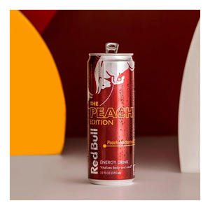 Bebida energética Red Bull Peach Edition, 250 ml, stock fresco, venta al por mayor, ORIGINAL - Product Image 5