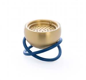 Quemador de Incienso de Lujo Dorado Mate, Bakhoor Mabkhara, Soporte Metálico para Oud, para Decoración del Hogar, Mezquita, Ramadán, Incienso Árabe, Quemador de Carbón - Product Image 4