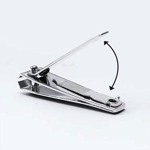 QORVEX INSTRUMENTS - Cortaúñas Profesional de Acero al Carbono, Resistente, Portátil, con Mango Largo y de Lujo, para Uñas de Pies y Manos - Product Image 4
