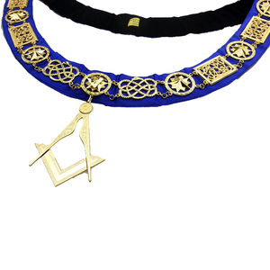 Regalia Masónica del Capítulo del Arco Real, Personalizada, Chapada en Oro, Bordada en Chenille, Color Sólido, Grado Escocés - Product Image 4