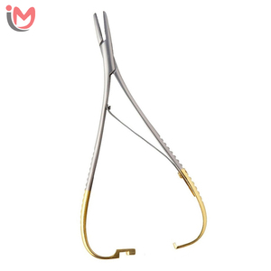 ที่จับเข็มผ่าตัดทางทันตกรรมคุณภาพสูง Mathieu Needle Holder ปลาย TC ขนาด 17 ซม. คีม Mathieu อุปกรณ์ผ่าตัดทางทันตกรรมจัดฟัน OEM - Product Image 6