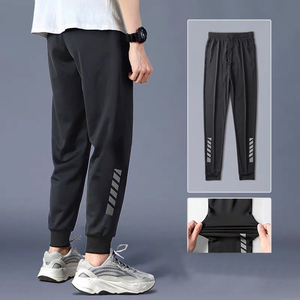 AthleisureMax Fleece <b>Joggers</b> – <b>Slim</b> Fit Elastic Cuff Sweatpants - Product Image 3