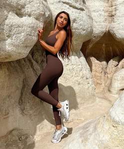 Leggings taille haute Power Motion en polyester, tissu extensible respirant, ajustement flexible, pour le fitness, le sport, le quotidien et les loisirs - Product Image 5