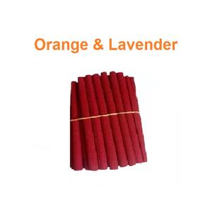 Varillas de Dhoop de incienso de naranja y lavanda natural, suministro al por mayor a un precio líder (rojo) - Product Image 1