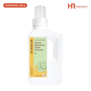 Limpiador de Pisos Repelente de Insectos WASHWISE 500g, Líquido de Limpieza de Pisos Biodegradable a Base de Plantas, Certificado por la UE SRS, Marca Privada OEM - Product Image 1