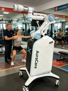 AuraCare Robot de Masaje Confiable C-THERMALWAVE, Aparato de Masaje por Ondas Acústicas para Reparación/Regeneración de Tejidos Corporales, Enchufable y Seguro - Product Image 5