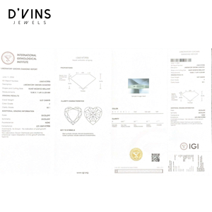 เพชร CVD แบบหลวม ขายส่ง น้ำหนัก 5.07 กะรัต สี F ความสะอาด VS1 รูปทรงหัวใจ เพชรเพาะเลี้ยงในห้องปฏิบัติการ เหมาะสำหรับทำเครื่องประดับ เพชรแบบหลวม - Product Image 4