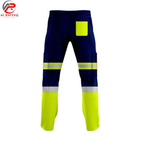Pantalones de Trabajo Unisex de Último Diseño con Banda Reflectante de Alta Visibilidad, Logotipo Personalizable, Color Sólido 2026, Corte Ajustado - Product Image 2