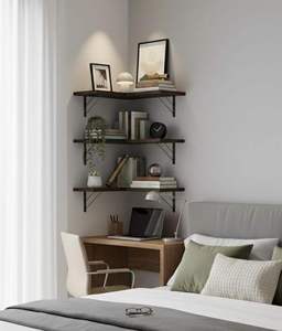Best Selling Minimalist Floating Wall Shelves <b>Set</b> for Home Decor Display Books Plants Photo Frames Available At Best Price - Product Image 6