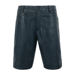 Shorts Bermuda en Cuir Nappa Premium pour Hommes, Véritable Peau d'Agneau, Style Jean Décontracté, Fournisseur et Fabricant OEM ODM en Gros - Product Image 6