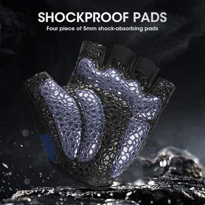 Guantes para Hombre y Mujer, Entrenamiento en Gimnasio, Fitness, Transpirables y con Excelente Agarre, Guantes de Levantamiento de Pesas para Ejercicio - Product Image 5