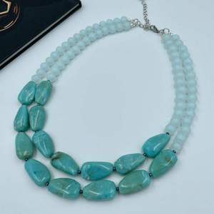 Trendy Resin <b>Beaded</b> <b>Necklace</b> Lightweight Artistic Design Vibrant Colors Perfect for Everyday Fashion and Special Occasions Wear - Product Image 6